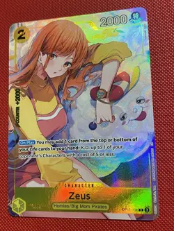 Zeus (OP11-106) Promo Bandai Card Games Fest 24-25 One Piece Nami english TCG - Image 4