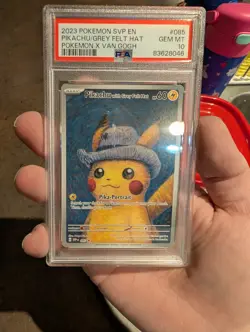 Pikachu with Grey Felt Hat 085 Sv: Scarlet & Violet Promo Cards Regular - Image 1