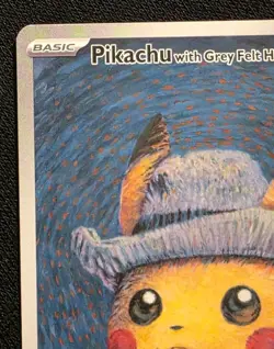 Pikachu with Grey Felt Hat 085 Sv: Scarlet & Violet Promo Cards Regular Damaged - Image 2