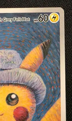 Pikachu with Grey Felt Hat 085 Sv: Scarlet & Violet Promo Cards Regular Damaged - Image 3