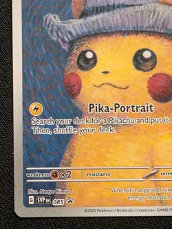 Pikachu with Grey Felt Hat 085 Sv: Scarlet & Violet Promo Cards Regular Damaged - Image 5