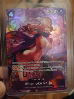 One Piece Vinsmoke Reiju OP12-063 Alt Art SR Legacy of The Master ENGLISH NM - Image 1
