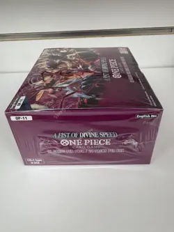 One Piece Card Game A Fist of Divine Speed OP-11 Booster Box Sealed English TCG - Image 3