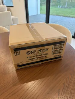 One Piece TCG OP-11 A Fist of Divine Speed Booster Box Case Sealed English - Image 4