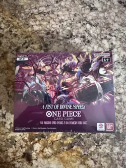 One Piece TCG SEALED BOOSTER BOX [OP-11] A Fist OF Divine Speed - English Ver. - Image 1