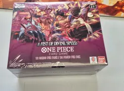One Piece TCG OP-11 A Fist OF Divine Speed Booster Box English Sealed - Image 1
