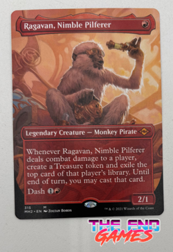 Ragavan, Nimble Pilferer Borderless Modern Horizons 2 NM HOT SALE! - Image 1