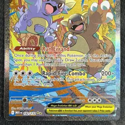 Mega Kangaskhan ex 182/132 SIR ME01: Mega Evolution English Pokemon TCG CCG - Image 3