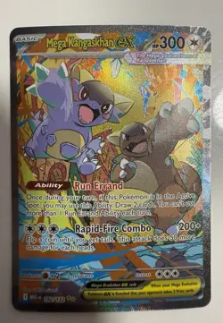 Mega Kangaskhan EX 182/132 SIR Pokemon TCG ME01 Mega Evolution Nm - Image 1