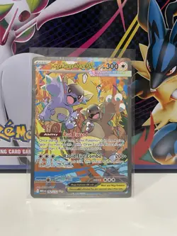 Mega Kangaskhan EX 182/132 Special Illustration Rare Mega Evolution Pokemon TCG - Image 3