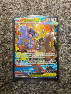 Pokemon TCG Mega Evolution Mega Kangaskhan EX 182/132 SIR - Image 1