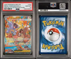 Pokemon TCG Mega Kangaskhan EX Mega Evolution Card 182/132 Psa 10 - Image 3