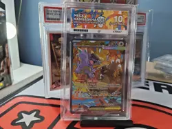 Pokemon TCG Mega Kangaskhan Ex Mega Evolution 182/132 English ACE Graded 10 Mint - Image 1