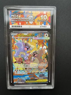 Pokemon TCG | Mega Evolution | Mega Kangaskhan EX 182/132 | ACE 10 GEM MINT 💎 - Image 1