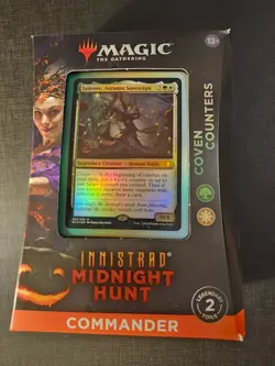 Coven Counters Commander Deck Sealed Magic The Gathering Innistrad Midnight Hunt 630509987153 - Image 1