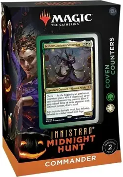 Magic the Gathering Innistrad Midnight Hunt Coven Counters Commander Deck MTG - Image 1