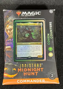 Magic the Gathering MTG Innistrad Midnight Hunt Commander Deck Coven Counters - Image 1