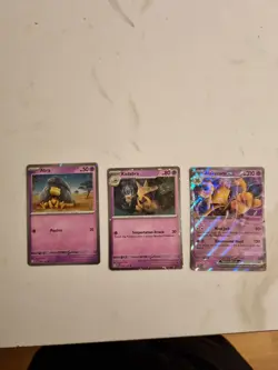 Pokemon 151 Alakazam ex Collection Box 3 Card Promo Set NM - Image 1