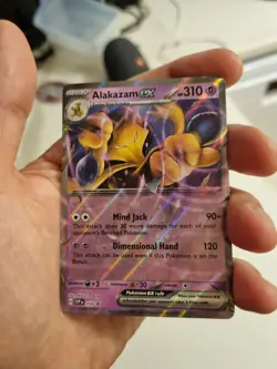 Pokemon 151 Alakazam ex Collection Box 3 Card Promo Set NM - Image 2