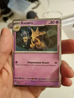 Pokemon 151 Alakazam ex Collection Box 3 Card Promo Set NM - Image 3