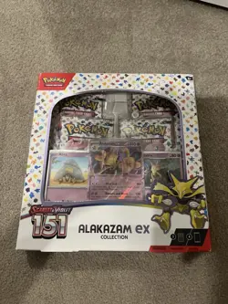 Pokemon TCG 151 Alakazam Ex Collection Box Brand New Sealed 820650853128 - Image 3