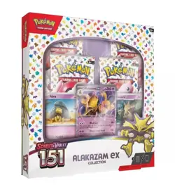 Pokemon TCG - Scarlet & Violet: 151 Alakazam Ex Collection Box SEALED Brand New - Image 1