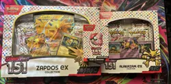 Pokemon 151 English Booster Bundle Zapdos Ex Collection Alakazam EX Collection. 820650863219 - Image 1