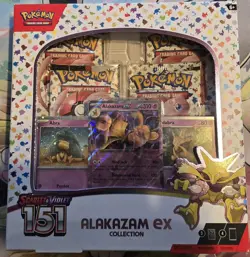 Alakazam EX Collection Box Sealed Pokemon Scarlet And Violet 151 - Image 1