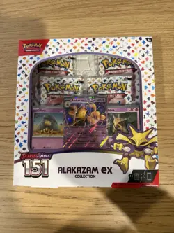 Pokemon TCG Scarlet & Violet 151 Alakazam Ex Collection Box New Sealed - Image 1