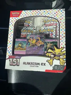 Pokemon TCG Scarlet & Violet 151 Alakazam Ex Collection BRAND NEW SEALED Pokemon - Image 3