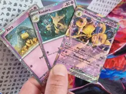 3 Promo Pokemon Cards Scarlet & Violet Pokemon 151 Alakazam Ex Collection Promos - Image 1