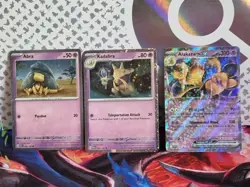 3 Promo Pokemon Cards Scarlet & Violet Pokemon 151 Alakazam Ex Collection Promos - Image 2