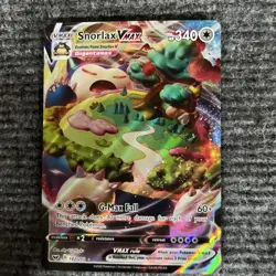 Pokemon TCG Snorlax VMAX 142/202 Sword & Shield Base Set - NM - Image 1