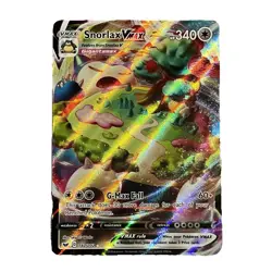 Pokemon TCG Snorlax VMAX 142/202 Sword & Shield Base Set - NM - Image 1