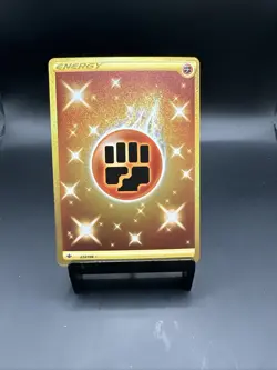 258/198 FIGHTING ENERGY | GOLD HYPER RARE | SCARLET & VIOLET SVI POKEMON CARD - Image 1