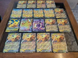 18 Jumbo - Pikachu Pokemon Cards Oversized EX V IR Lot - Great Gift Display Set - Image 2