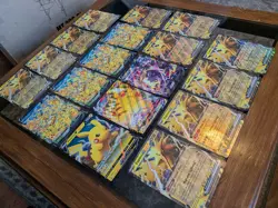 18 Jumbo - Pikachu Pokemon Cards Oversized EX V IR Lot - Great Gift Display Set - Image 4