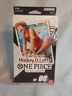 One Piece Card Game English Starter Deck 8 ST-08 Monkey.D.Luffy - Image 1