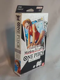 One Piece Card Game English Starter Deck 8 ST-08 Monkey.D.Luffy - Image 2