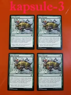 4x Ram Through | Ikoria Lair of Behemoths | MTG Magic Cards - Image 1