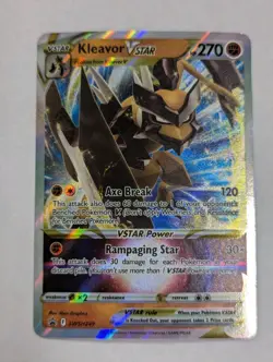 Kleavor VSTAR - SWSH249 - SWSH: Sword & Shield Promo Cards Holo Pokemon TCG NM - Image 1