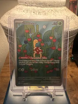Pokemon TCG Shuckle Holo Mega Evolution Illustration Card 136/132 - Image 1