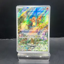 Pokemon TCG Charmander 044 Sv: Scarlet & Violet Promo Cards Holo LP + - Image 1