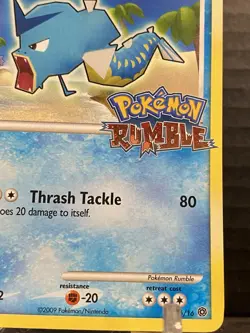 Gyarados Pokemon Rumble 2009 Promo Card 6/16 LP - Image 4