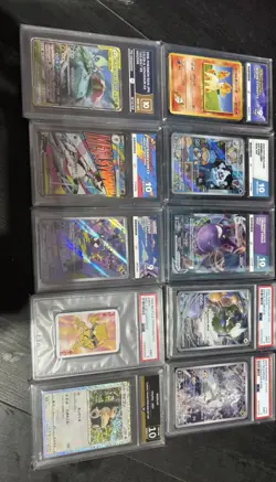 Pokemon Graded Cards ACE PSA slab bundle x10 job lot MEGA gardevoir gastly 10 9 - Image 2