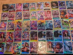 One Piece 60+ Mixed Card Lot SR - NM - Image 1