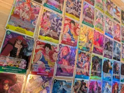 One Piece 60+ Mixed Card Lot SR - NM - Image 2