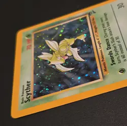 #3 Scyther 17/130 Base Set 2 2000 Holo Rare WOTC Pokemon Card TCG - Image 5