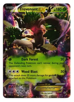 Pokemon Card: Trevenant EX 19/160 XY Primal Clash Set Ultra Rare! NM - Image 1