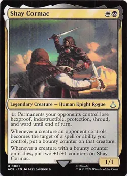 Shay Cormac MTG Magic The Gathering Common Card NM Assassin Creed Magic The Gath - Image 1